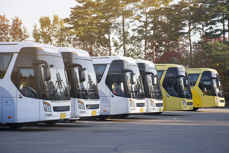 charter bus rentals Irvine California